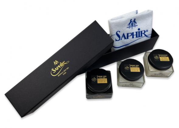Schuhputzkasten MACARON Saphir Médaille d'Or_thumbnail Schuhputzkasten MACARON Saphir Médaille d'Or_thumbnail