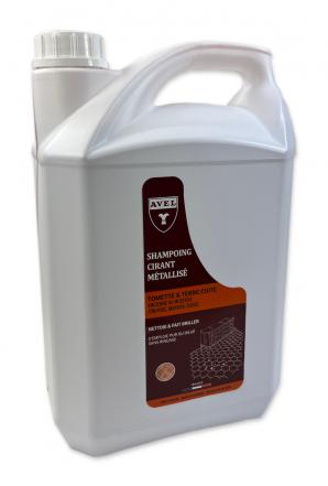 Metallisiertes Wachsshampoo Rote Terrakottafliesen AVEL