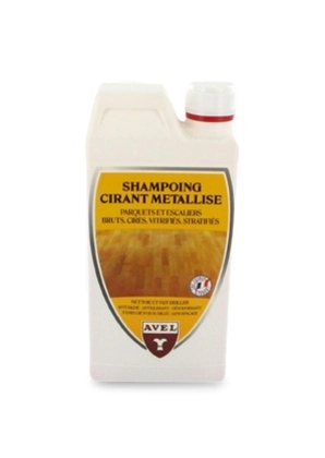 Metallisiertes Wachsshampoo fr Parkett AVEL